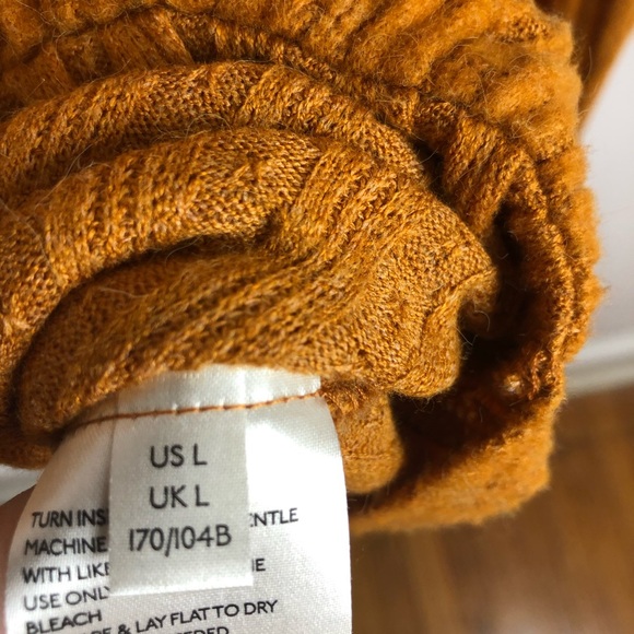 ANTHROPOLOGY Maeve Woodruff Mustard Wrap Top - Picture 6 of 15